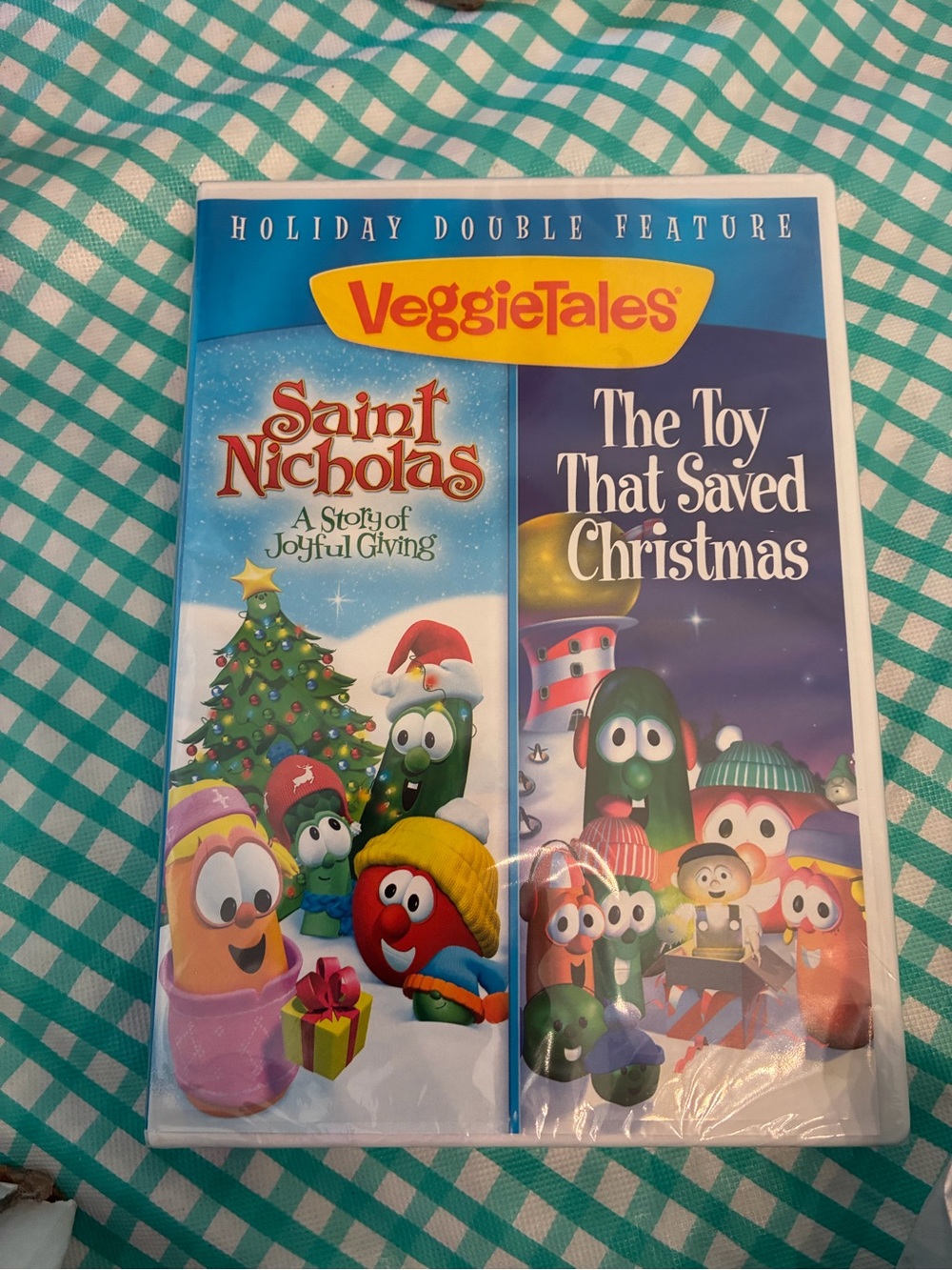 Veggie Tales Holiday Double Feature Saint Nicholas & The Toy Saved Christmas